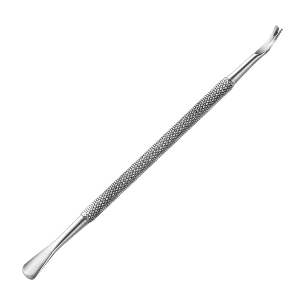 Stainless Steel Cuticle Pusher and Trimmer with Precision Removal for Manicure and Pedicure