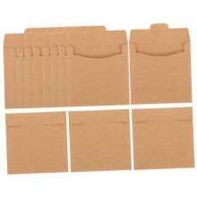 50pcs Kraft Paper CD DVD Sleeves ScratchResistant Dustproof Disc Storage for Easy Organization