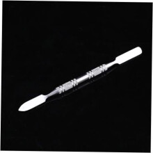 Makeup Mixing Palette with Spatula Stainless Steel for Precise Color Mixing and Hygienic Easy Clean