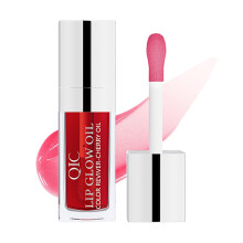 Lip Oil with Deep Hydration and Glossy Tinted Finish, Vegan Plumping Lip Gloss for Dry Lips FQ9275