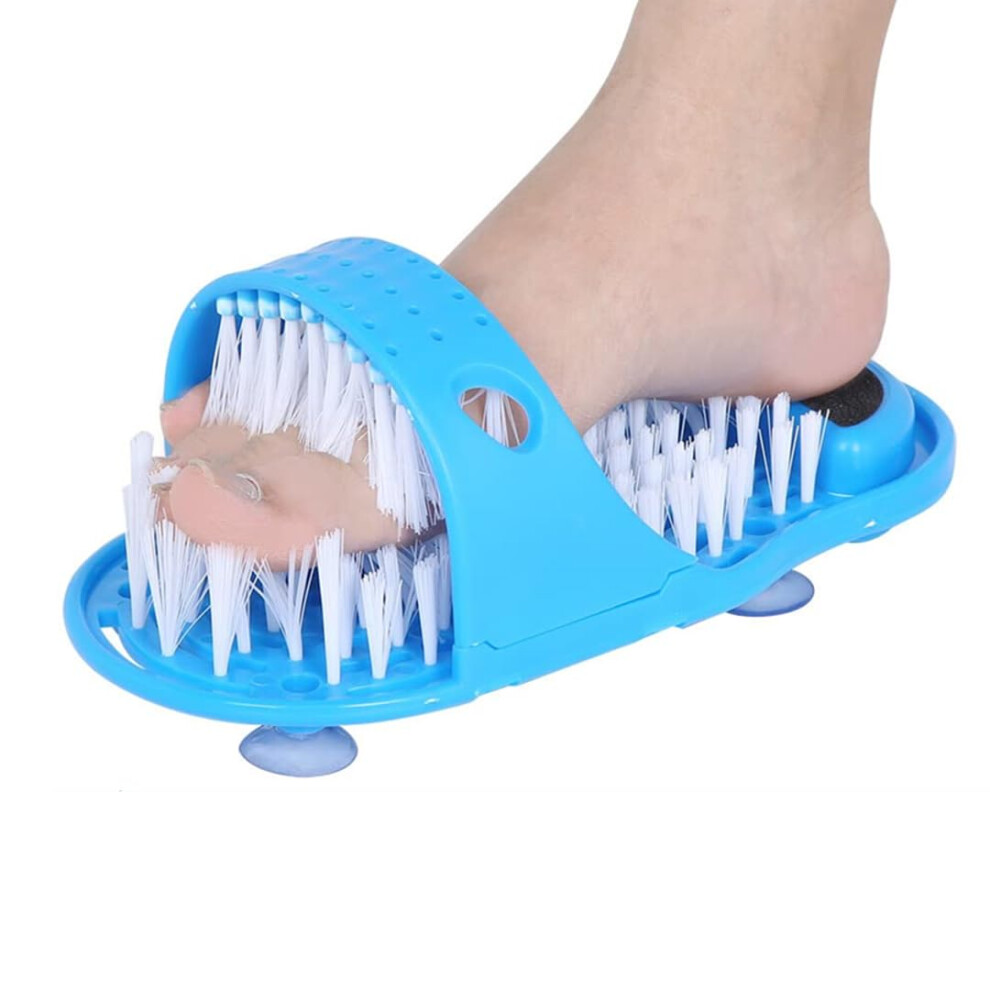 Foot Scrubber Mat with Suction Cups for Deep Exfoliation and Shower Foot Cleaning