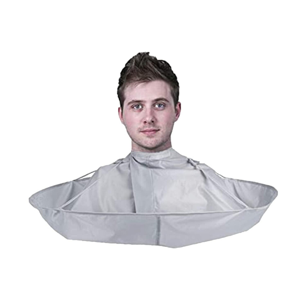 Hair Cutting Cape with Adjustable Neck Closure, Waterproof Barber Cape with Hair Catcher