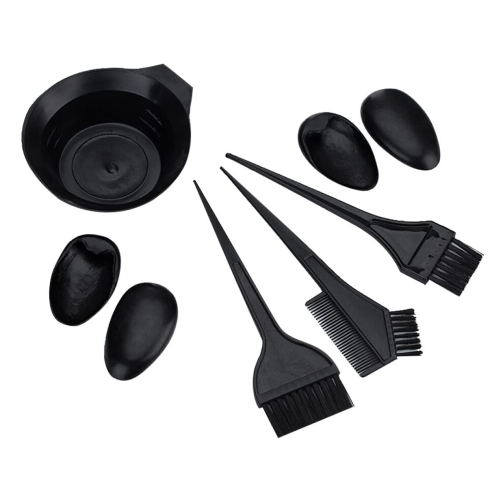 Professional Hair Dye Kit with Mixing Bowl Brush and Comb for Salon and Home Coloring