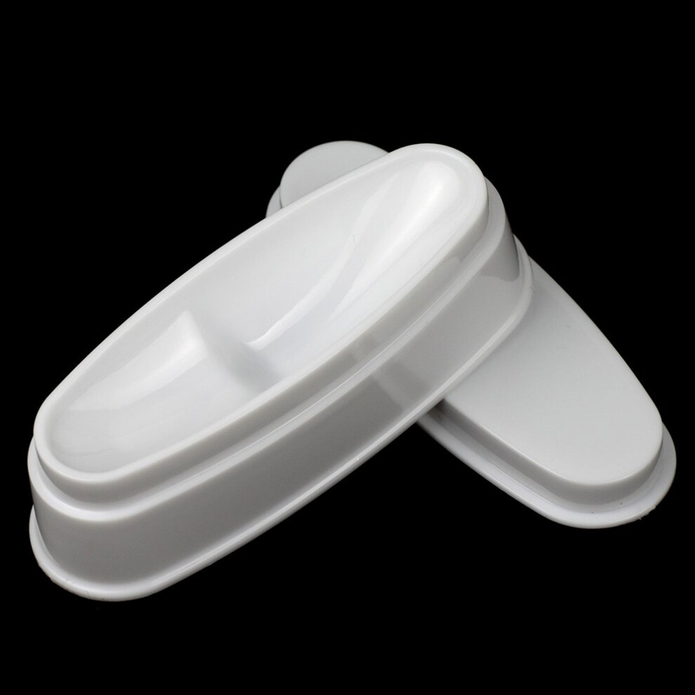 White French Dip Nail Tray With Lids, Precise Smile Line Mold, Dualsided Tip Options, Plastic