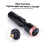 Pink Digital Tattoo Power Supply with RCA Interface, Builtin Battery, Precise Voltage Control 5