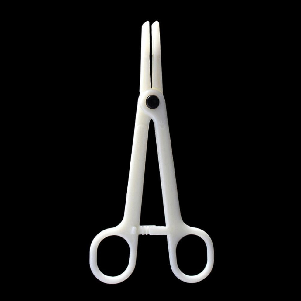 25 Pcs Disposable Sterile Body Piercing Tools Kit with Precision Forceps for Ear Nose Tongue Navel