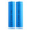 2Pack 18650 Rechargeable Button  Lithiumion Battery 3.7V 2200mAh for Flashlight Headlamp 1