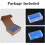 2Pack 18650 Rechargeable Button  Lithiumion Battery 3.7V 2200mAh for Flashlight Headlamp 5