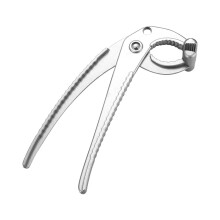 Aluminum Alloy Pan Gripper with Ergonomic AntiSlip Grip for Safe Handling Hot Pots and Bowls