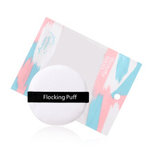 Large Round Powder Puff for Loose Powder, Soft Velvety Makeup Sponge for Flawless Matte Finish