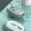 Wireless Keyboard Mouse Combo 82 Keys Bluetooth 2.4G Low Noise Green 3