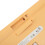 Combo tastiera e mouse giallo 82-tasti 2.4G BT 10