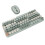 Wireless Keyboard Mouse Combo 82 Keys Bluetooth 2.4G Low Noise Green 13