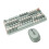 Wireless Keyboard Mouse Combo 82 Keys Bluetooth 2.4G Low Noise Green 16