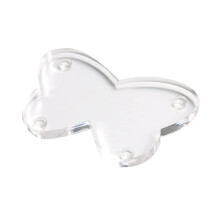Clear Acrylic Makeup Mixing Palette for Nail Art Painting and Display, Lightweight Easy Clean