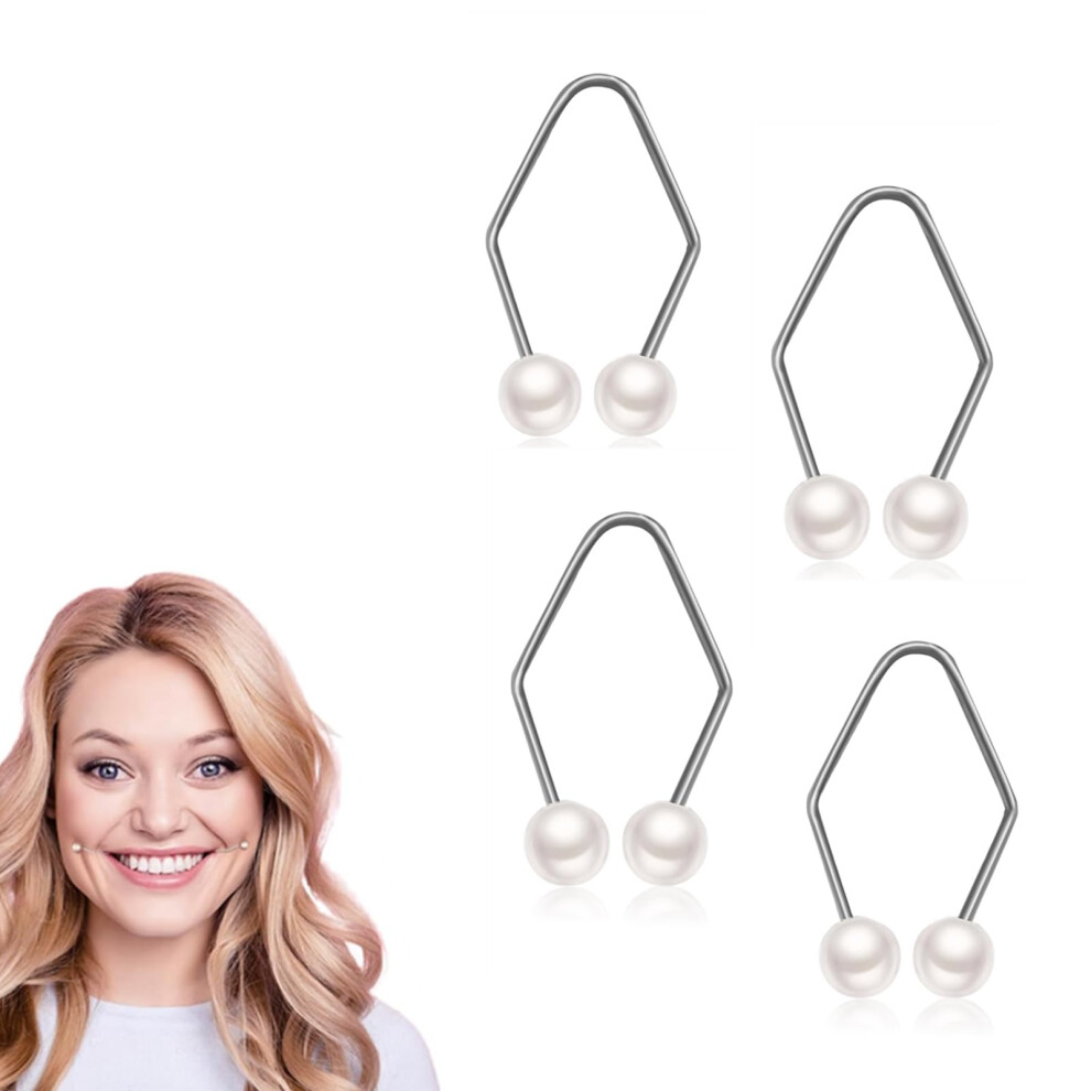 Dimple Maker and Smile Trainer Pack of 2 Facial Muscle Exerciser for Natural Dimples and Enhanced Smile