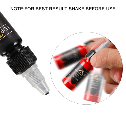 15ml True Black Tattoo Ink 0.5oz for Professional Outlining and Smooth Shading Coverage 1