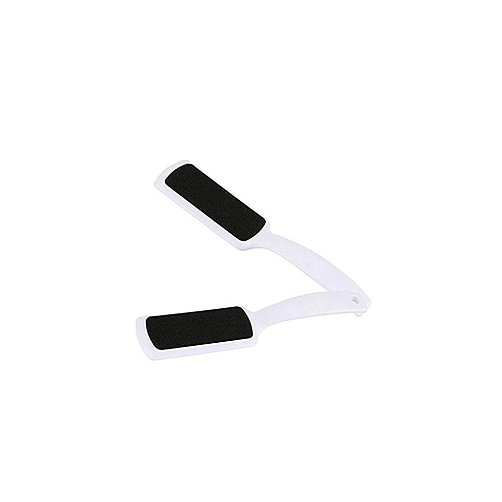 White 2 Pack Foot Callus Remover Pedicure Foot File Dualsided Rasp For Cracked Skin