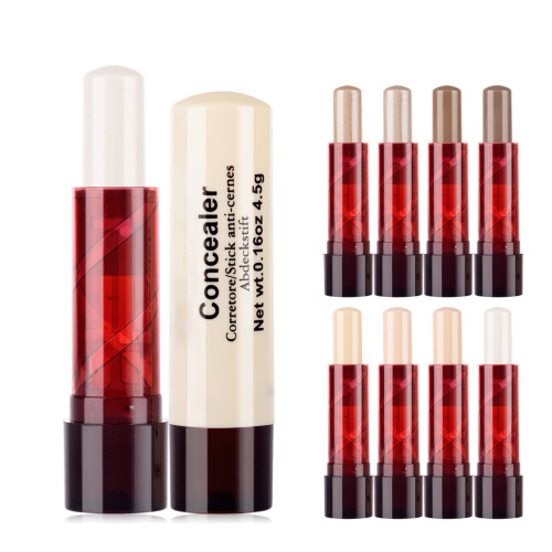 Liquid Concealer Full Coverage Long Lasting Sweatproof Hydrating Makeup Light Beige ShadeH 2