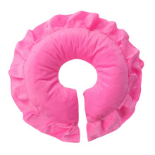 Face Massage Pillow with Ergonomic Support, U Shaped Cotton Spa Cushion for Travel and Salon Use