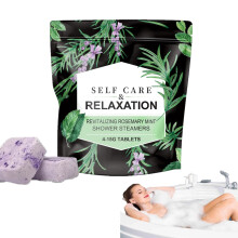 Shower Steamers Gift Set for Women Rosemary Mint Aromatherapy Bombs for Stress Relief and Spa Experience