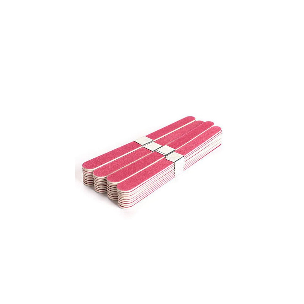 10pcs Professional Nail Files Set for Manicure and Pedicure Sandpaper Tools for Salon and Home Use