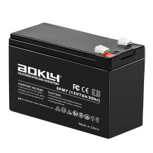 12V 7Ah Sealed Lead Acid Battery Rechargeable SLA AGM for UPS and Security Systems Maintenance