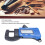 Digital Thickness Gauge 0-1in LCD MM/Inch Conversion, Plastic, 210mAh 7
