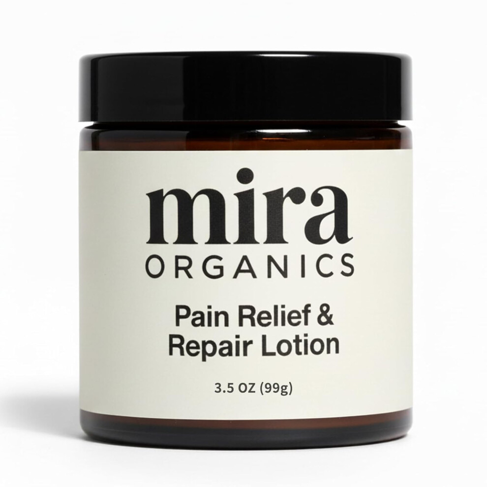 Natural Pain Relief Lotion for Sensitive Skin, Fast Absorbing Daily Hydration