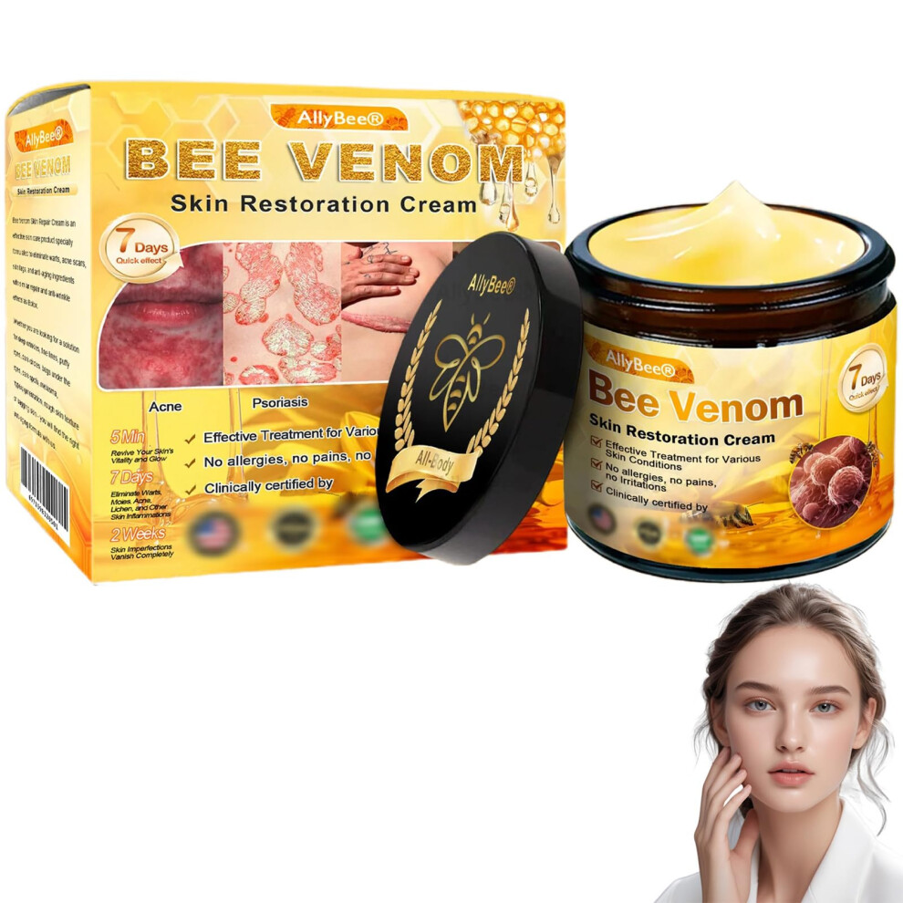 Cream Bee Venom Anti Aging Face Moisturizer For Wrinkles, Deep Hydration And Skin (1Pc)