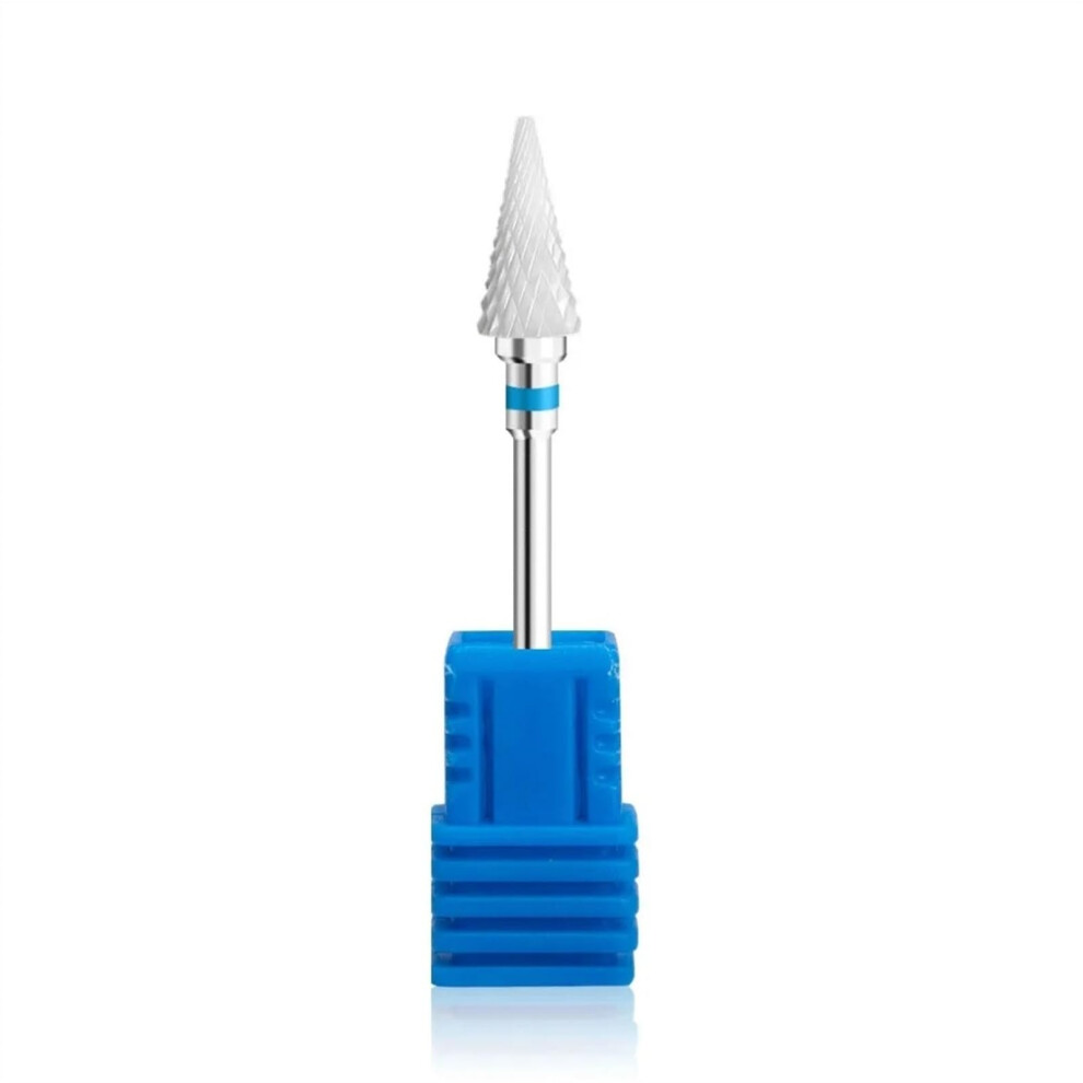 Nail Drill Bit 3/32 Inch Ceramic Electric Nail File for Smooth Gel Removal Manicure Pedicure