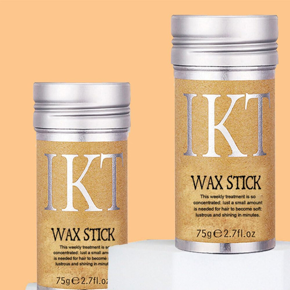 Hair Wax Stick for Flyaways and Edge Control, NonGreasy 24h Hold Frizz Control Smoothing (1)