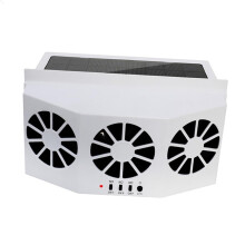 Solar Car Fan with SolarPowered Cooling, Easy Installation and Energy Saving Window Ventilation
