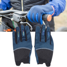 Gants de cyclisme à doigts entiers avec écran tactile, antidérapants, pour hommes et femmes, taille XL (9,5-10,5 cm)