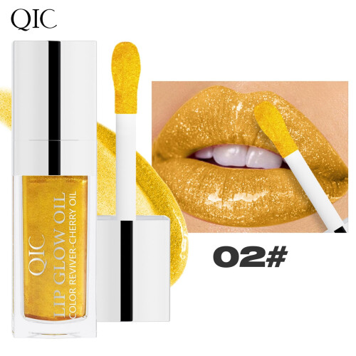 Hydrating Lip Oil Gloss with Deep Hydration, Plumping Effect, NonStick Texture, Large Brush Head 1