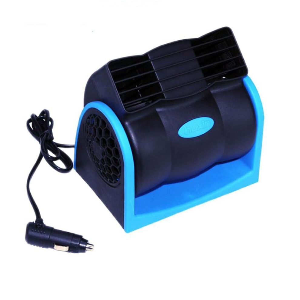 12V Car Cooling Fan With Dual Outlet Airflow, Quiet Dual Head Adjustable Wind Direction 9455672054041