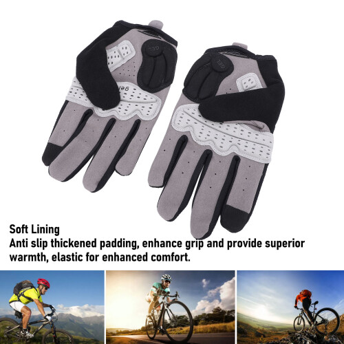 Guanti da ciclismo a dita intere L, touchscreen 2