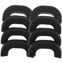 8pcs Heat Resistant Silicone Pan Handle Covers Non Slip Cast Iron Skillet Handle Protectors 7.8x3.8x1.7cm