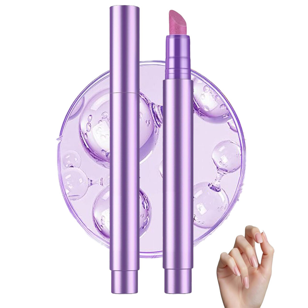 3in1 Cuticle Oil Pen with Gentle Ceramic Pusher and Hydrating Nail Treatment for Gel Acrylic