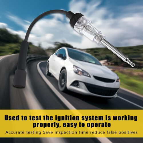Inline Spark Plug Tester with Light Indicator, Quick Misfire Detection for Cars and Small Engines 2