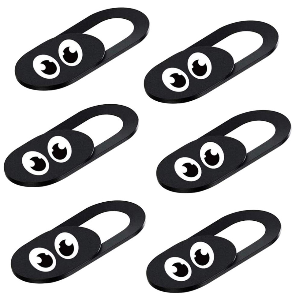 6Pcs Webcam Cover Slide For Laptop Phone Tablet, Camera Privacy Cover With Easy Installation 9092120554717