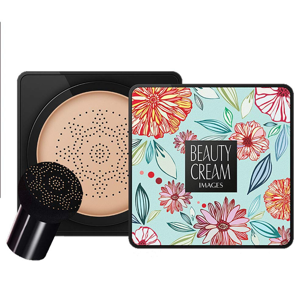 Cream/Beige Moisturizing Cushion Bb Natural With Spf, Full Coverage Waterproof Foundation