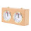 Schachuhr Analog Retro Kiefernholz Timer 1