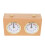 Schachuhr Analog Retro Kiefernholz Timer 14