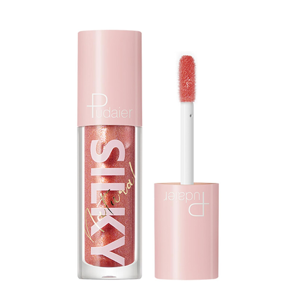 Lip Gloss with Mirrorlike Shine, Moisturizing Plumping Lip Oil, Long Lasting Nonsticky Finish