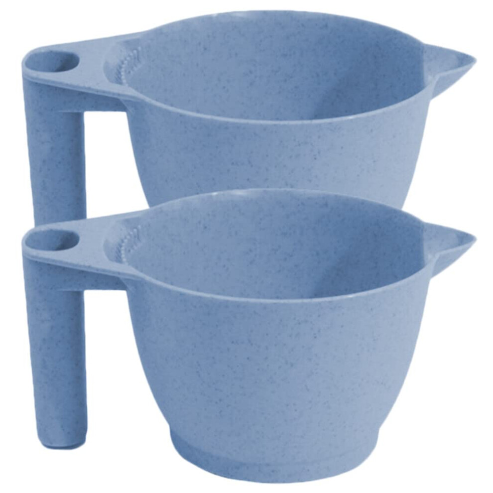 2pcs Hair Dye Bowl Set, Professional Hair Color Mixing Bowls for Salon Use, Washable and Reusable