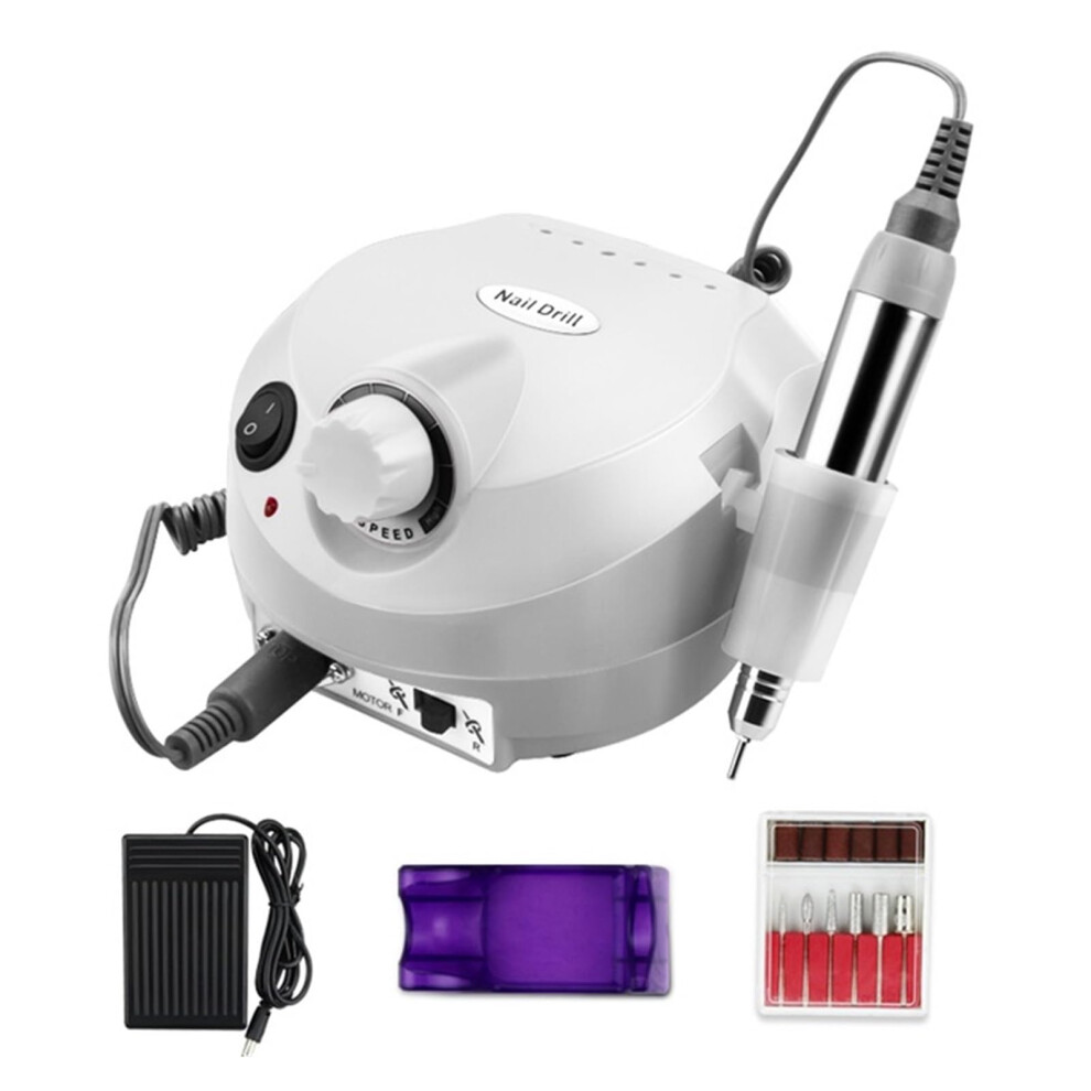 Electric Nail Drill 35000 RPM Professional Nail Grinder for Gel Removal Manicure Pedicure Salon