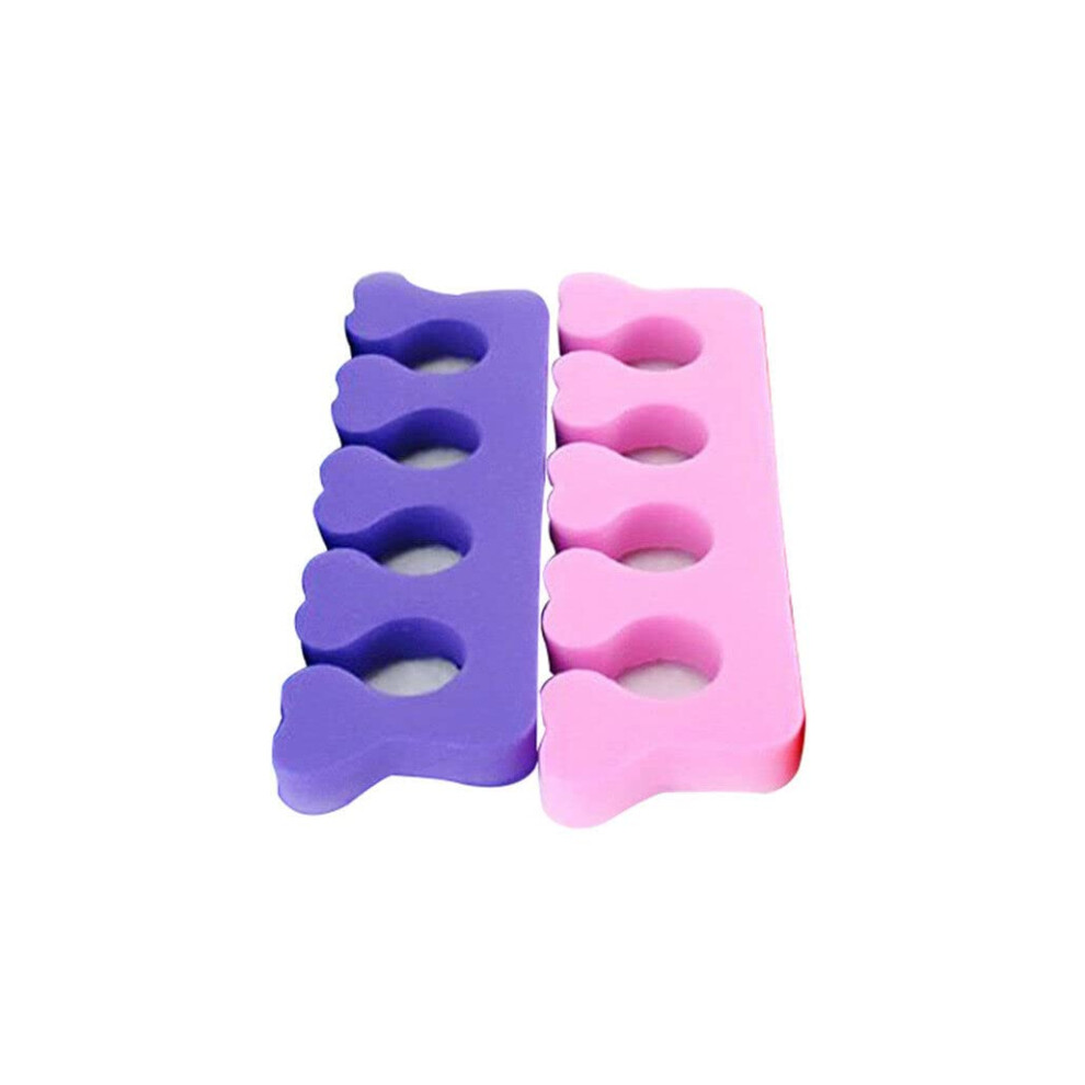 Toe Separators  Soft Foam Pedicure Toe Spacers for Comfortable SalonGrade Nail Care