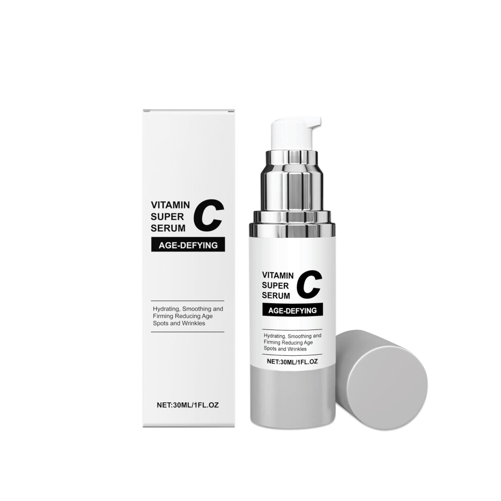 Retinol and Vitamin C AntiAging Face Serum with Hyaluronic Acid Collagen Brightening 1 Fl Oz