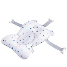 Bath Pillow for Baby with Ergonomic Neck Support, NonSlip Suction Cups, Breathable Mesh Cushion